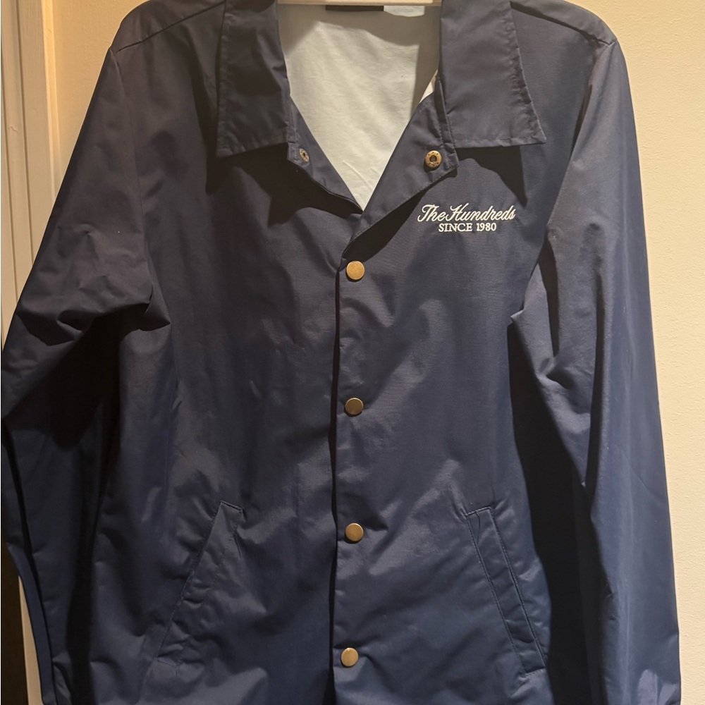 The Hundreds Dark Blue Windbreaker